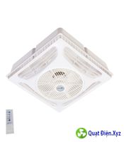 Quạt đảo dạng hộp ốp trần FU001 (có điều kiển)