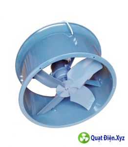 Quạt thông gió công nghiệp khung tròn Deton TAGD50-4