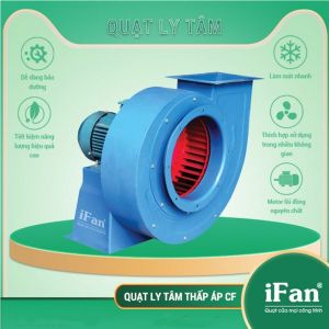 Quạt hút ly tâm con sò công nghiệp IFan CF